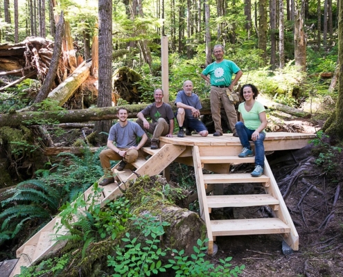 7. Avatar Boardwalk Coordinator TJ Watt and volunteers Matthew Varley
