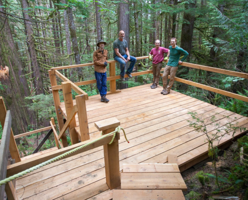 New entrance at the Lower Avatar Grove.