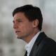 A side profile of BC's premier, David Eby